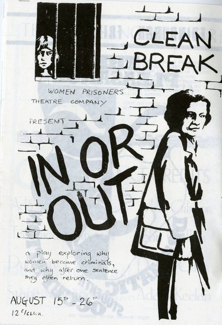 A scan of a Pleasance Theatre programme - In or Out, 1980.