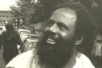 A landscape image of Frank Crichlow