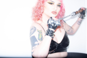 An image of Alex Rueda from the UK Leather and Fetish Archive.