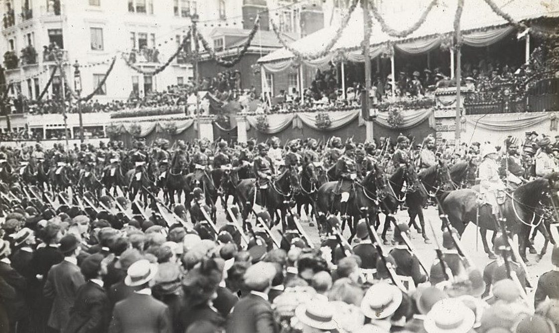 Coronation procession of George V in 1911