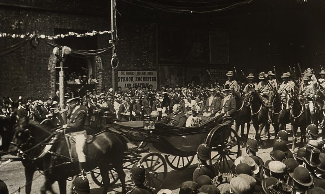 Diamond Jubilee procession in 1897