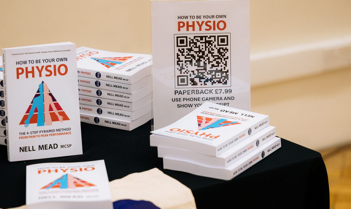 Books laid out on a table