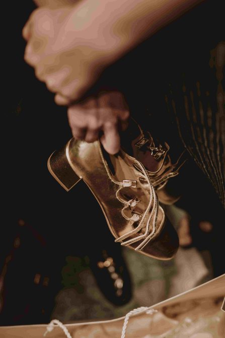 Shoes for the wedding.