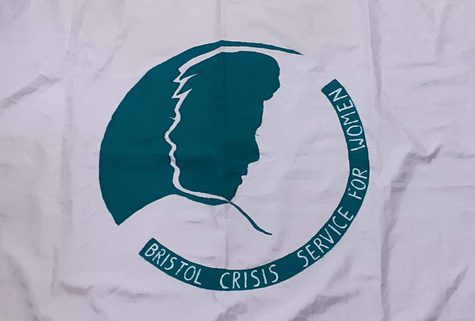 Bristol Crisis Service for Women logo, which is green and white with a design of two faces